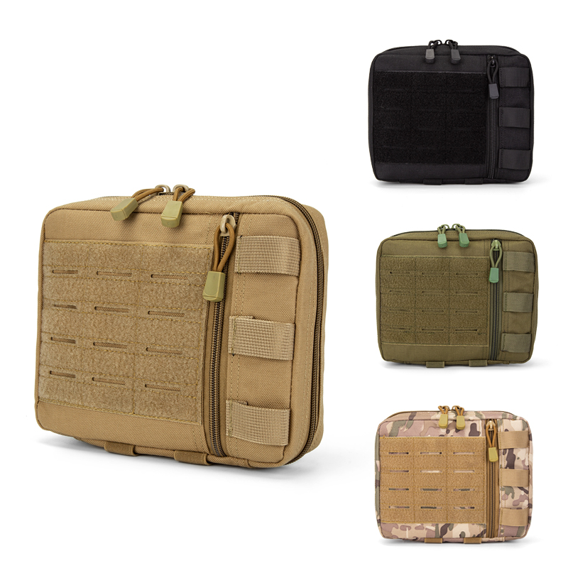 Industrial Laser Tool - Tactical MOLLE Admin Pouch Laser Cut