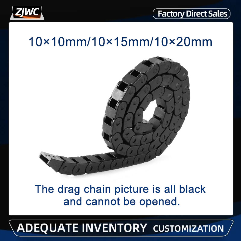 Drag Chain Cnc - 10X10Mm 10X15Mm 10X20Mm 10*10Mm 10*15Mm l1000mm