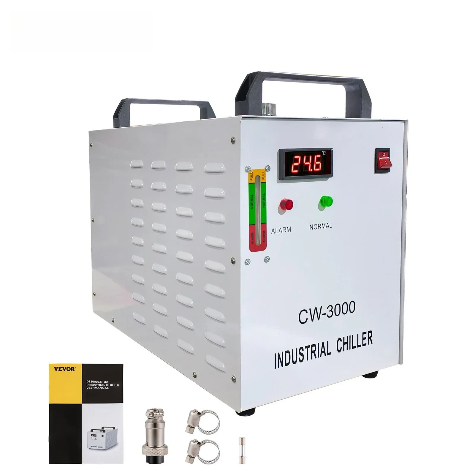 Laser Chiller Water Cooler - SIHAO CW-3000 Industrial Grade CNC Laser
