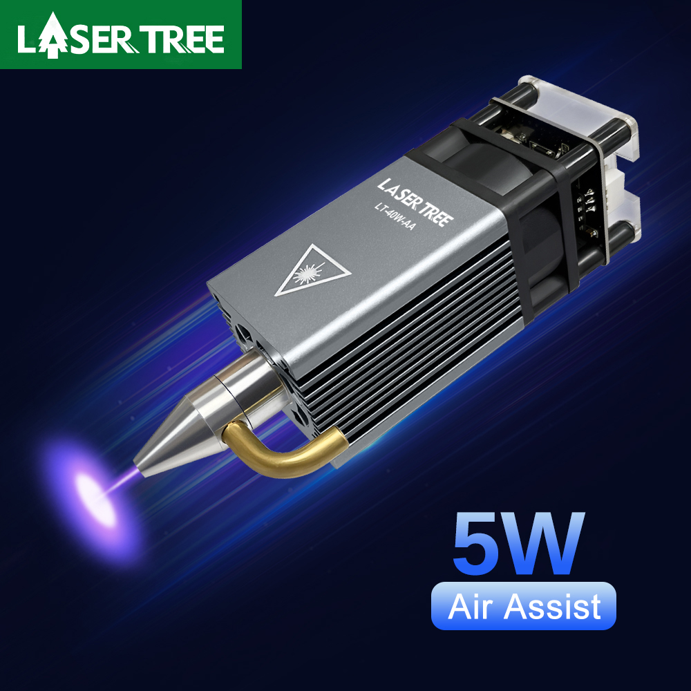 LASER TREE 5W Air Assist Metal - đánh giá và giá Industrial Laser Tool