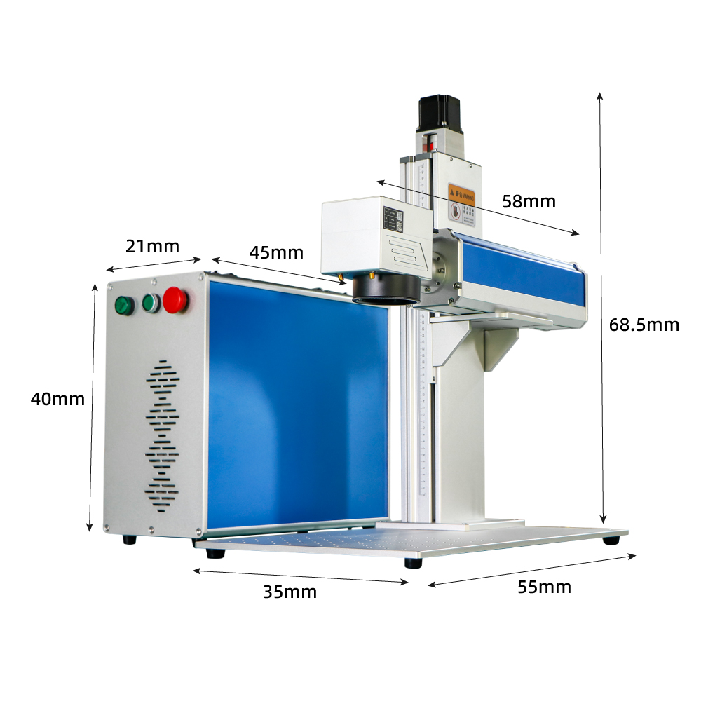 Raycus Fiber Laser Engraver Ma - đánh giá và giá Industrial Laser Engraver For Metal