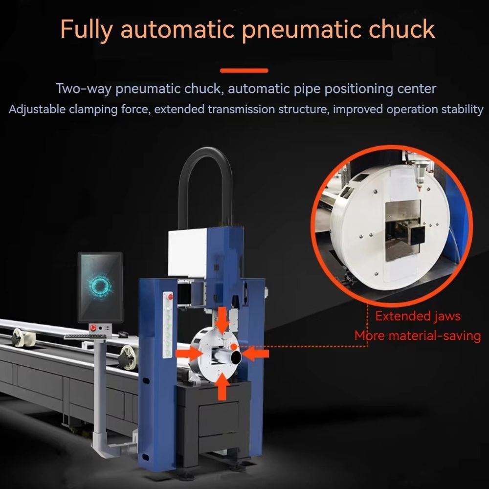 Metal Tube Fiber Laser Cutting - đánh giá và giá Industrial Fiber Laser Cutting Machine