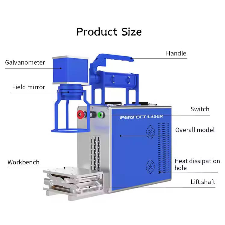20W/30W/50W S4 Fiber Laser Mar - đánh giá và giá Industrial Laser Engraver For Metal