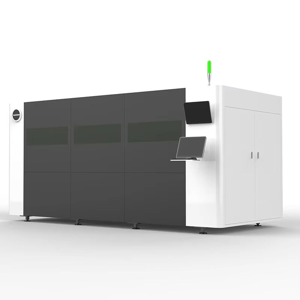 3000W CNC Full Cover Single-pl - đánh giá và giá Industrial Fiber Laser Cutting Machine