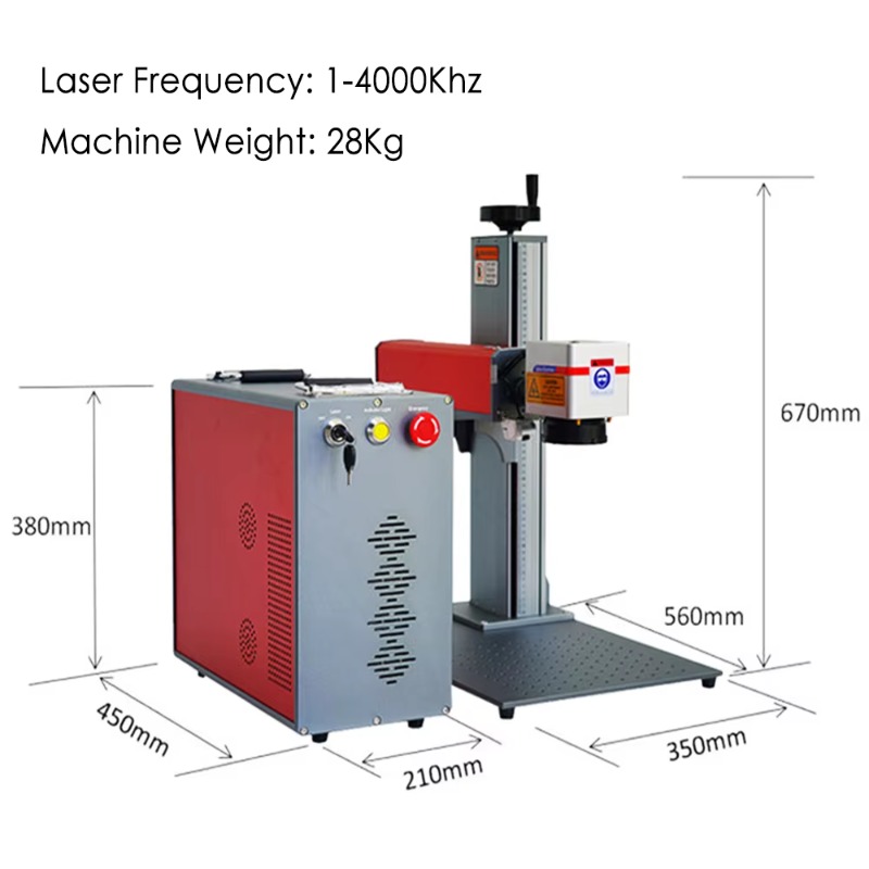 Mini Split Portable High Power - đánh giá và giá Industrial Laser Engraver For Metal