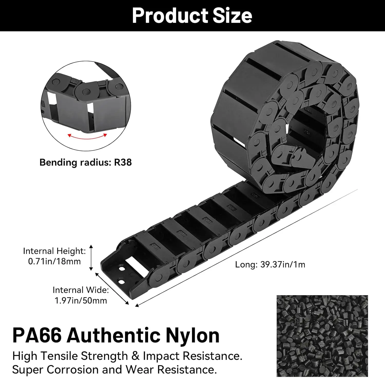 Cable Drag Chain R55 R38 Semi- - đánh giá và giá Drag Chain Cnc