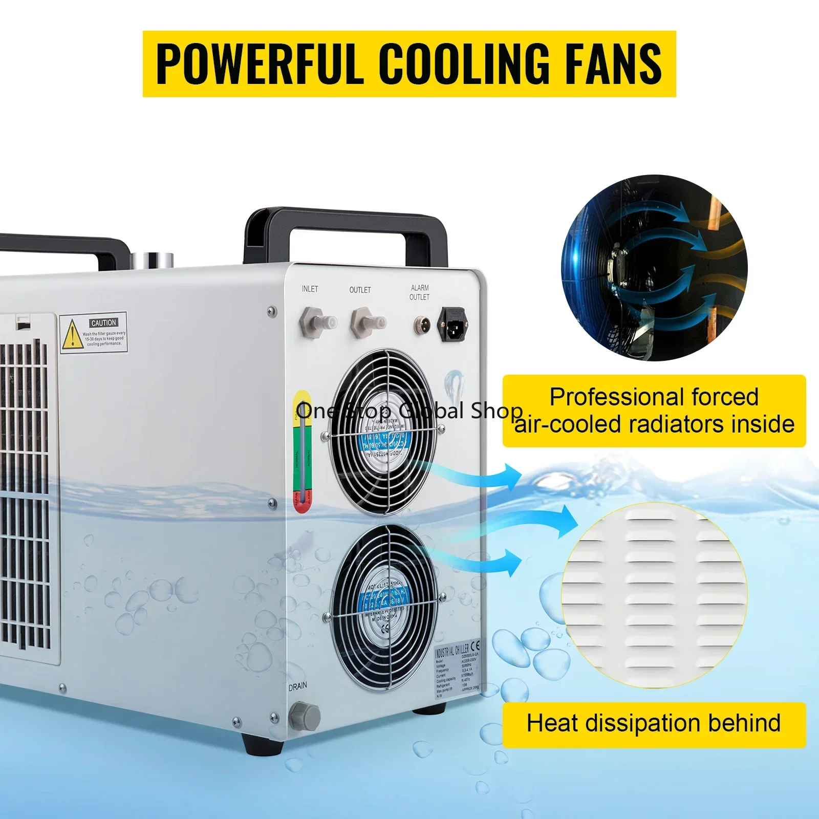 Industrial Water Cooler Laser  - đánh giá và giá Laser Chiller Water Cooler
