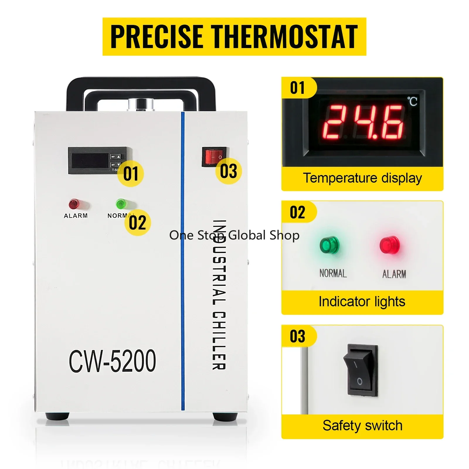 Industrial Water Cooler Laser  - đánh giá và giá Laser Chiller Water Cooler