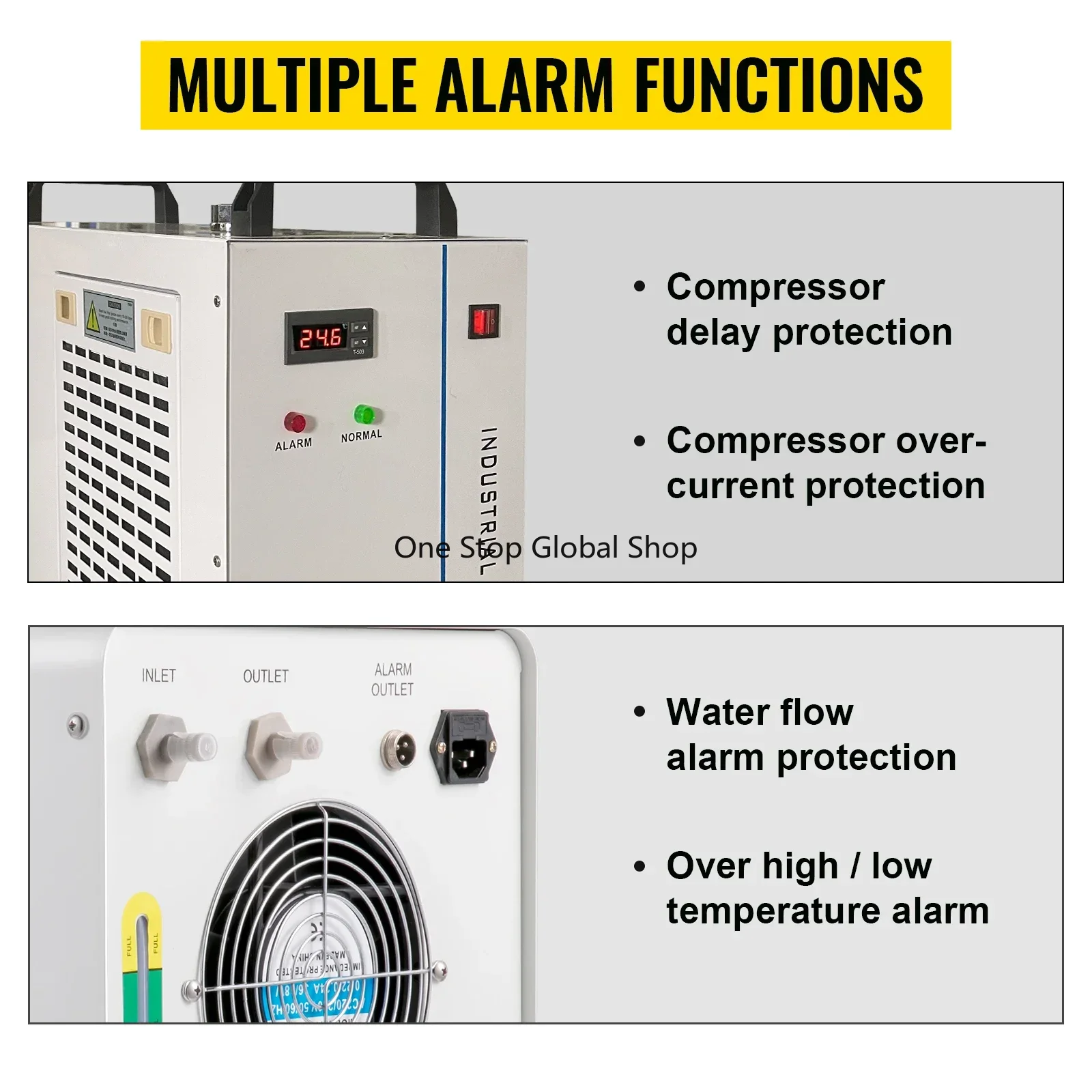 Industrial Water Cooler Laser  - đánh giá và giá Laser Chiller Water Cooler