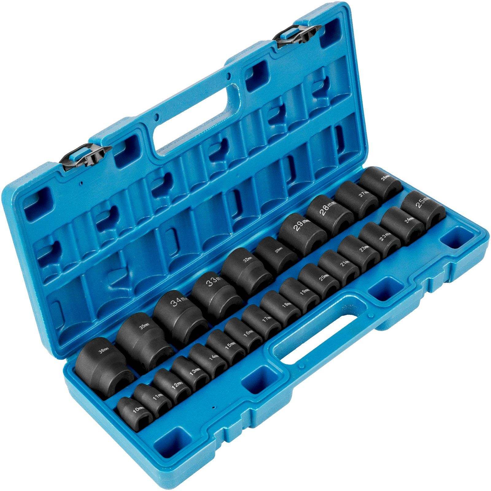 Metric Impact Socket Set, CR-V - đánh giá và giá Industrial Laser Etching