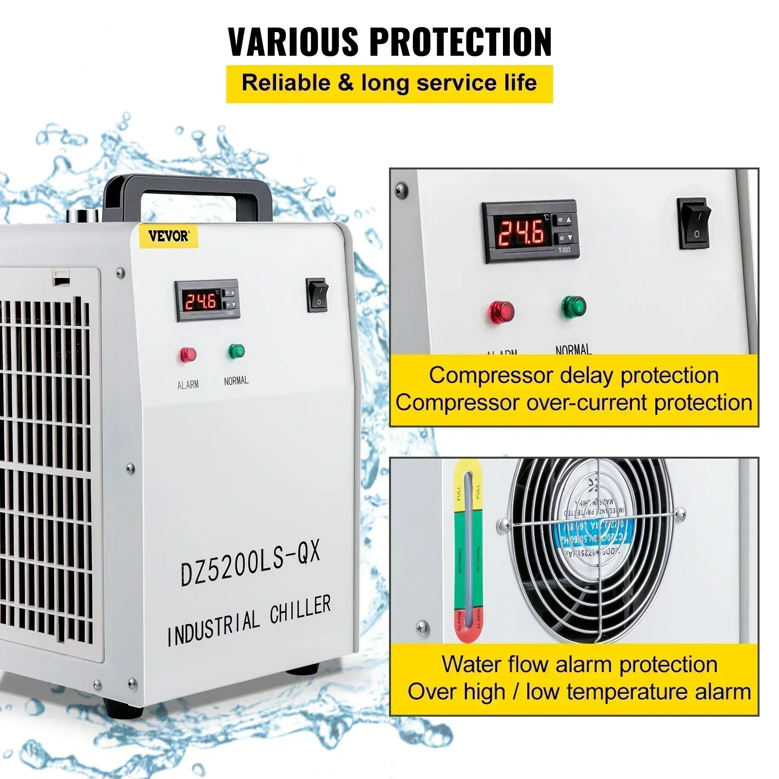 SIHAO CNC Industrial Water Chi - đánh giá và giá Laser Chiller Water Cooler
