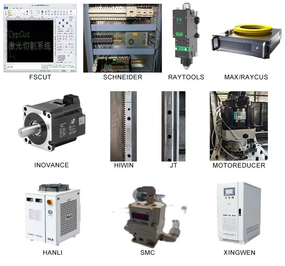 Heavy Duty Open Design Fiber L - đánh giá và giá Industrial Fiber Laser Cutting Machine
